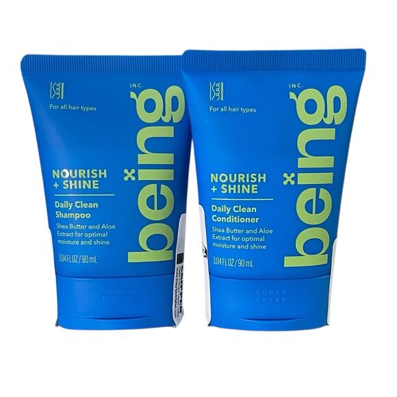 Being Nourish + Shine Daily Clean Shampoo and Conditioner Shea Butter Aloe - Picture 5 of 5